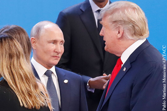 В Кремле сказали, кто начал беседу Путина и Трампа в Аргентине
