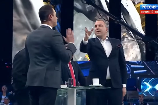 Телеведущий Попов объяснил, почему выгнал украинского эксперта с программы «60 минут»