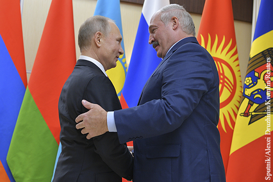 Лукашенко извинился перед Путиным за «очень бурное объяснение»