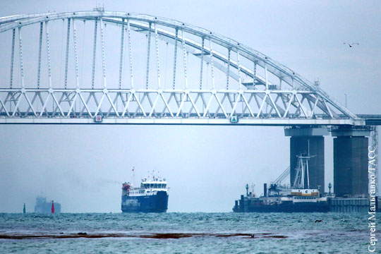 Крым выдвинул Украине условие прохода кораблей в Азовское море