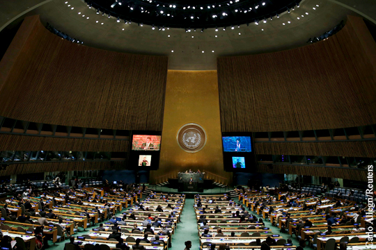 ГА ООН приняла резолюцию Украины о милитаризации Крыма
