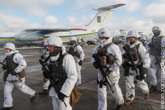 Украина перебросила к Азовскому морю десантно-штурмовые войска