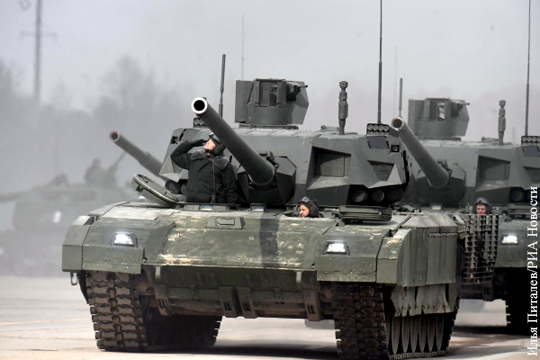 В США заявили о превосходстве «Арматы» над танками НАТО