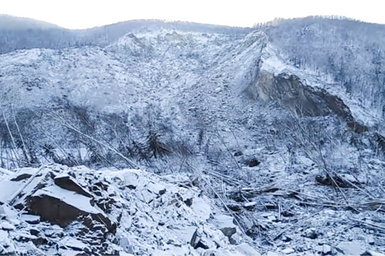 В РАН сомневаются в том, что сопку в Хабаровском крае разрушил метеорит
