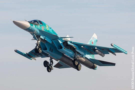 Су-34 потренировались у границ Украины уничтожать системы ПВО
