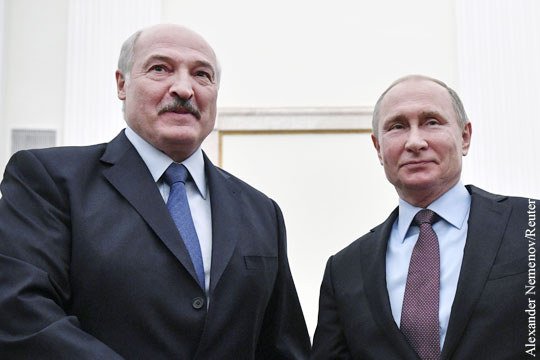 Путин и Лукашенко договорились еще раз встретиться до Нового года