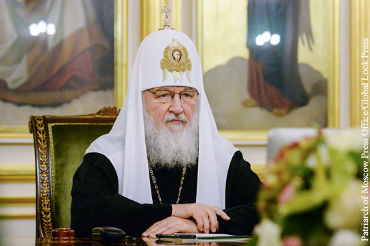 Патриарх Кирилл оценил итоги «объединительного собора» на Украине