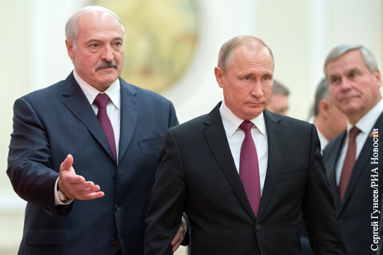 Москва больше не станет терпеть иждивенчество Лукашенко