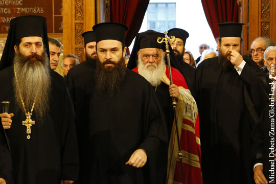 Глава Элладской православной церкви не стал молиться за украинского раскольника