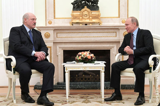 Названа дата новых переговоров Путина и Лукашенко