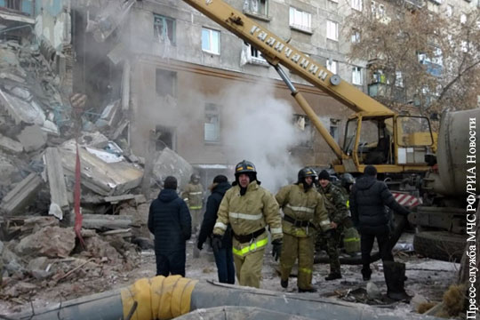 Очевидцы рассказали о первых минутах после взрыва газа в Магнитогорске