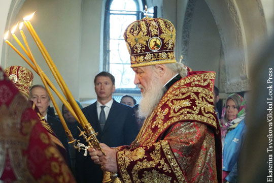Тираж рождественского послания патриарха Кирилла не пропустили на Украину