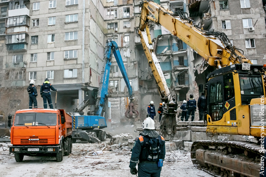 Следователи сделали первые выводы после осмотра завалов в Магнитогорске