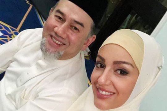 Женившийся на «Мисс Москва» король Малайзии отрекся от престола