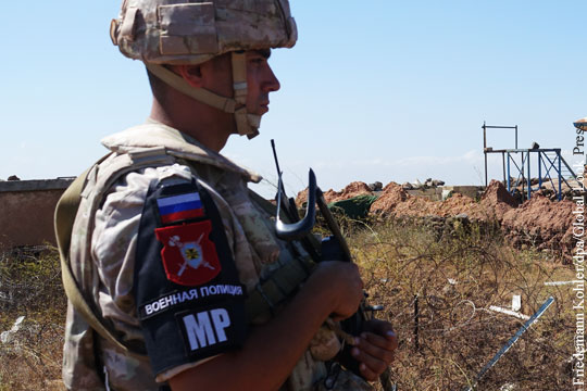 Российская военная полиция начала патрулировать район Манбиджа