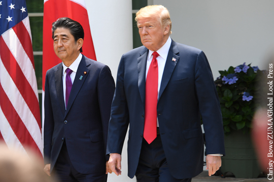 Япония попросила США о поддержке в переговорах с Россией