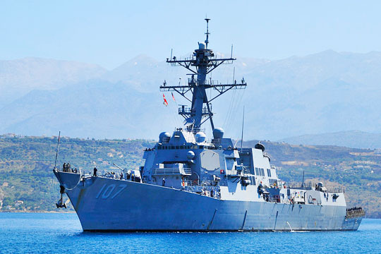 Эсминец ВМС США с «Томагавками» вошел в Балтийское море