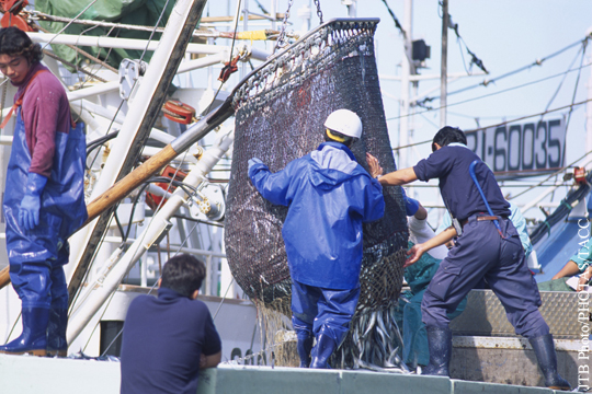 Токио заявил протест Москве после штрафа японским рыбакам за промысел у Курил