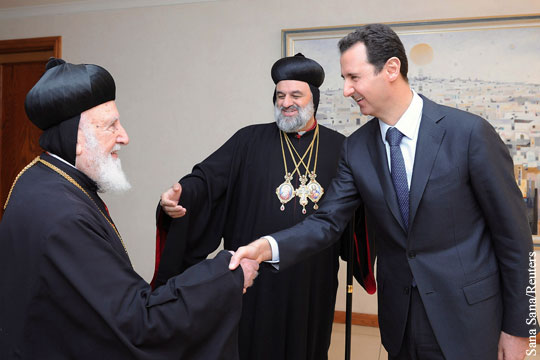 Зачем Асад объявил Сирию жертвой православного раскола