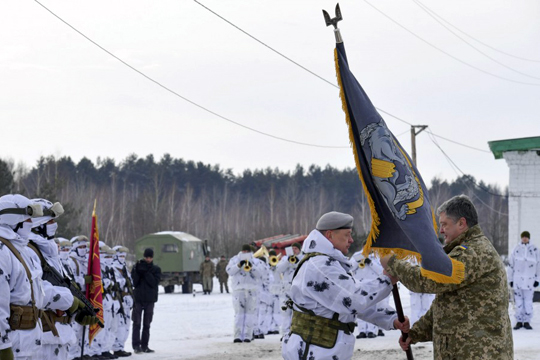 На эмблему сил спецопераций Украины поместили девиз князя Святослава