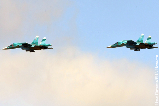 Названа предварительная причина столкновения двух Су-34 на Дальнем Востоке