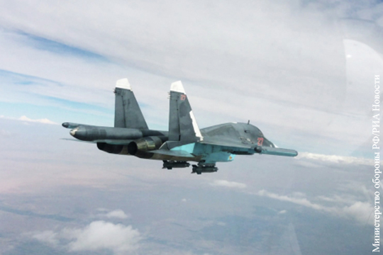 Минобороны сообщило о состоянии спасенного пилота Су-34
