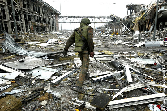 В Киеве придумали «героическое» название для Донецкого аэропорта