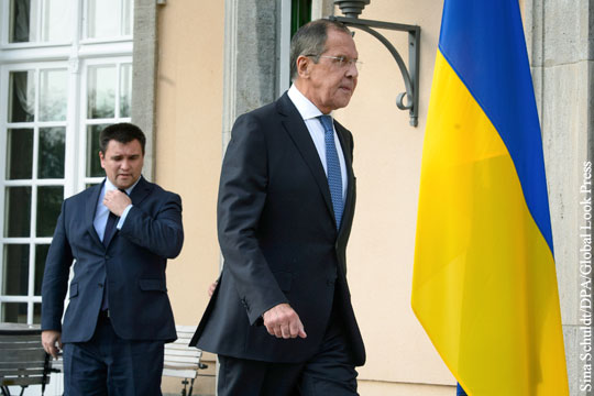 Украина врет о причинах сохранения дипотношений с Россией