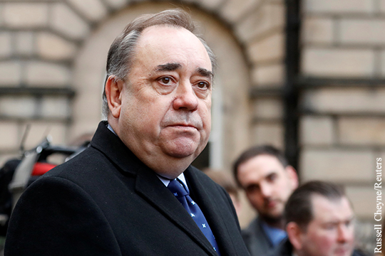 Экс-глава Шотландии арестован