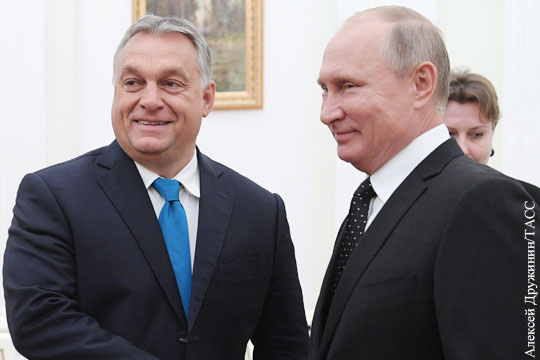 Премьер Венгрии отказался противостоять России по требованию США
