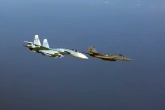 На Западе отреагировали на инцидент с Су-27 и истребителем НАТО