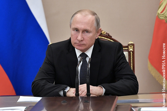 Путин обсудил с членами Совбеза возможный выход США из ДРСМД