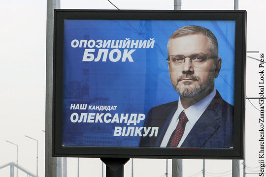 Кандидата в президенты Украины облили зеленкой