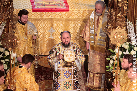 Интронизацию главы «новой церкви» Украины назвали провалом и позором