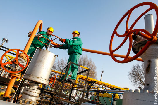Газ на главном хабе Европы стал дешевле прогноза Минэкономики