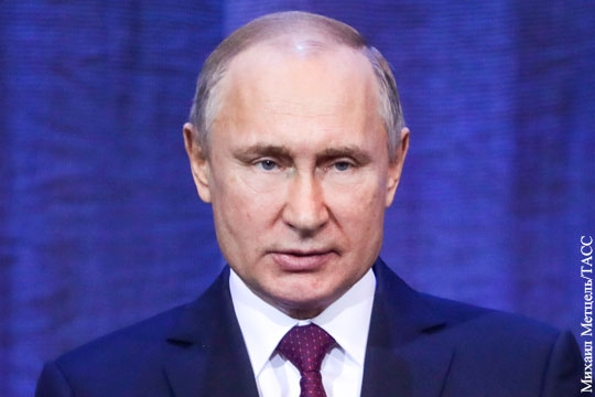 Путин: Режимам контроля над вооружениями брошен вызов