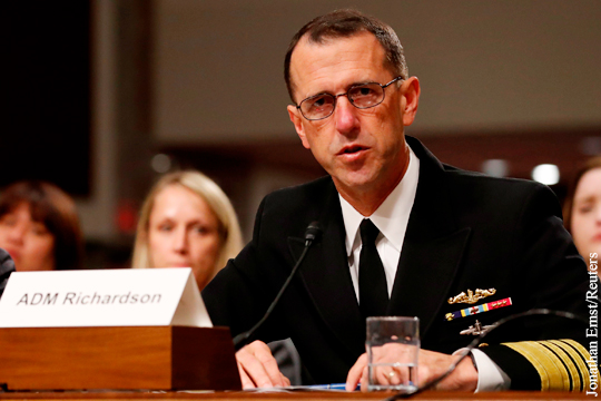 Адмирал ВМС США призвал начать «наступление» на Россию