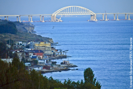 На Украине рассказали о катастрофических последствиях разрушения Крымского моста
