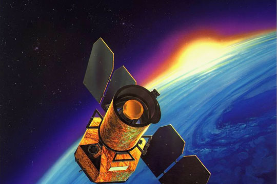 Российский спутник засек загадочные световые «взрывы» в атмосфере Земли