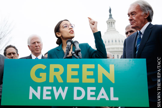 «Зеленая новая сделка» как рецепт национальной катастрофы