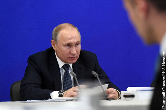 Путин не обнаружил Минниханова на заседании Госсовета