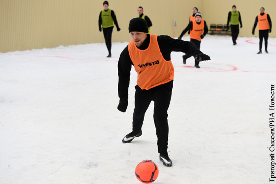 Мамаев сыграл в футбол в «Бутырке»