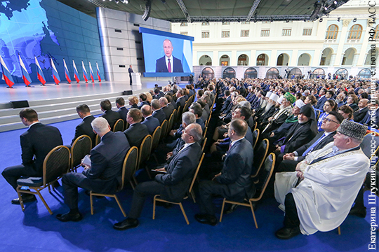Россия приступила к укреплению «внутреннего каркаса» государства