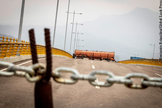 Власти Колумбии заведомо обвинили Мадуро в насилии на границе с Венесуэлой