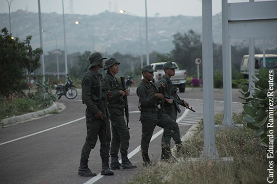 Венесуэла развернула войска на границе с Колумбией