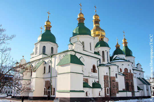 Украинские греко-католики и ПЦУ не поделили Софийский собор в Киеве
