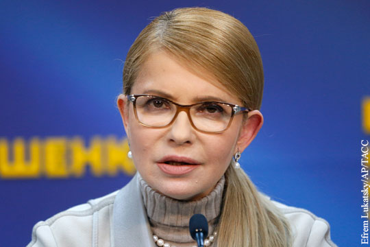 Тимошенко обвинила Порошенко в госизмене