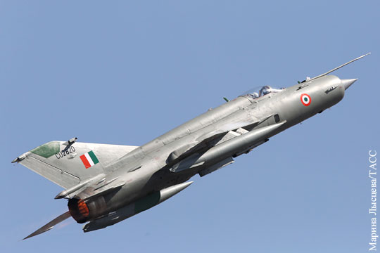 Индия подтвердила потерю МиГ-21 в бою с пакистанской авиацией