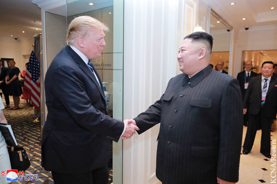 Северокорейские СМИ оценили переговоры Ким Чен Ына и Трампа