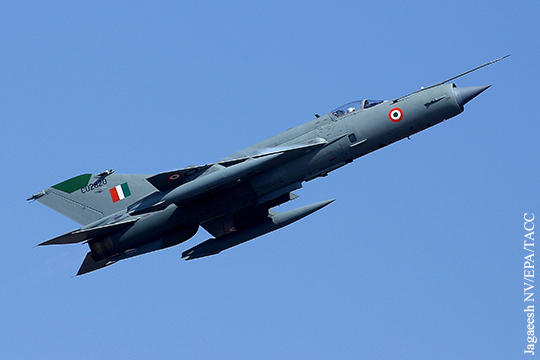 Индия похвасталась уничтожением F-16 ВВС Пакистана ракетой с МиГ-21